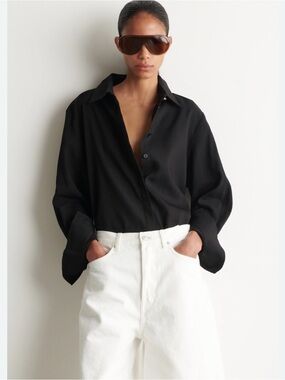 COS Oversized LINEN button up Retail $199